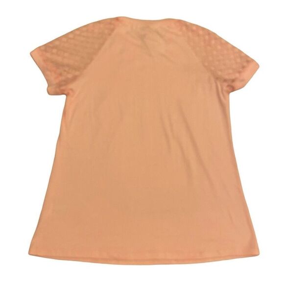 Automet Soft Pink Short Lace‎ Sleeves Top Size M nwt - Picture 6 of 12
